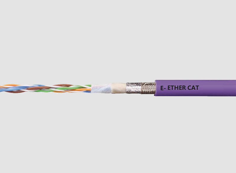 E-ETHER-CAT  拖链专用PUR...